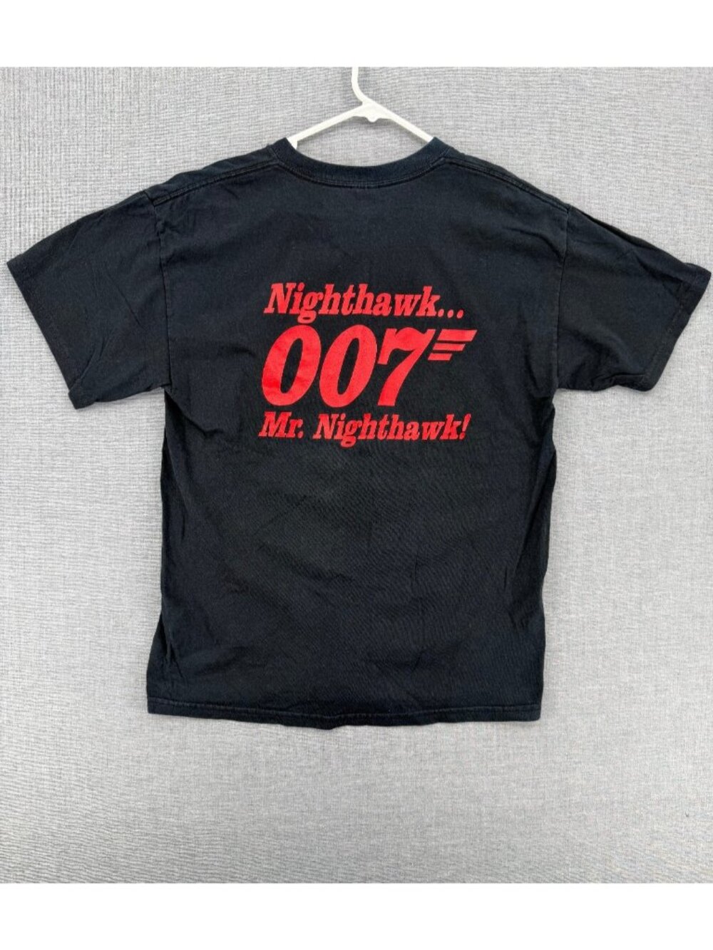 Vtg Gildan 007 Mr. Nighthawk Tuxedo T-Shirt Mens L Tee James Bond Y2K - Picture 4 of 6